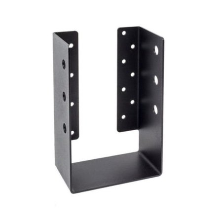 Simpson Strong-Tie Simpson Strong Tie Outdoor Accents ZMAX, Black Heavy Joist Hanger for 6x10 Rough APHH610R